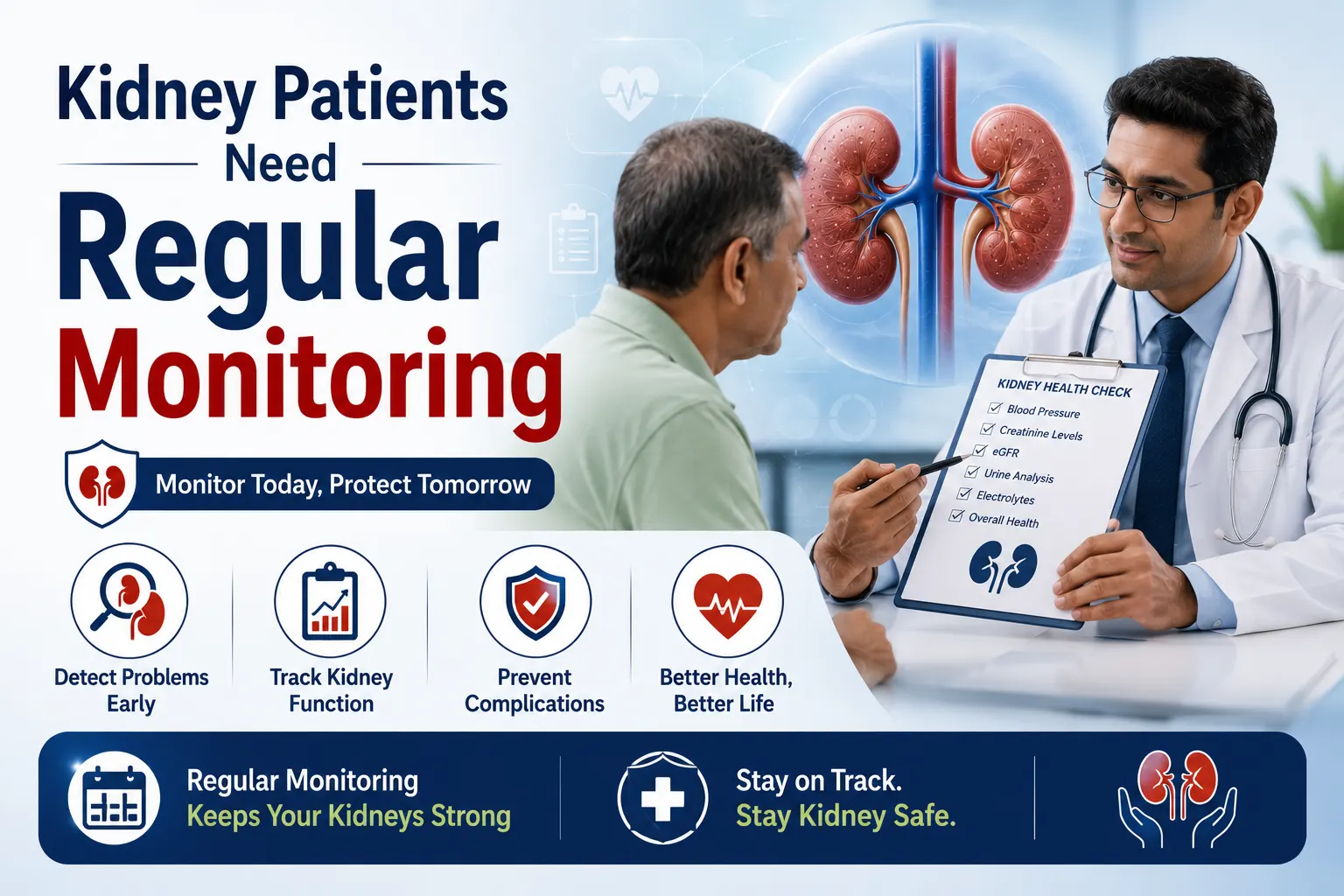 Why Kidney Patients Need Regular Monitoring?